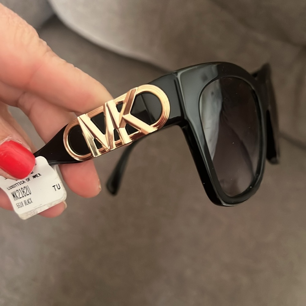 Michael Kors Black Cat Eye Gradient Sunglasses NWT